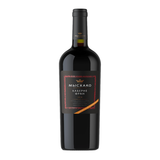 Myskhako Cabernet Franc dry red 2019